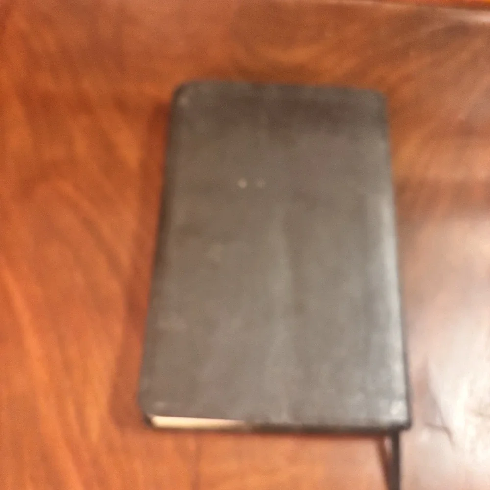 Holy Bible KJV UltraThin Reference Concordance Black Bonded Leather Holman‎ 1999